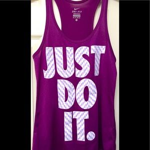 NIKE Dri-Fit “Just Do It” TANK TOP. Like New.